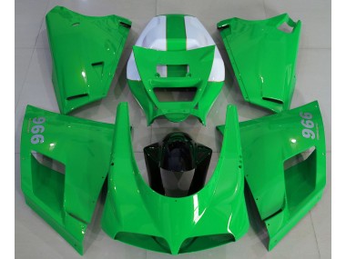 Outlet 1993-2005 Ducati 996 748 916 998 Motorcycle Fairings - Gloss Green