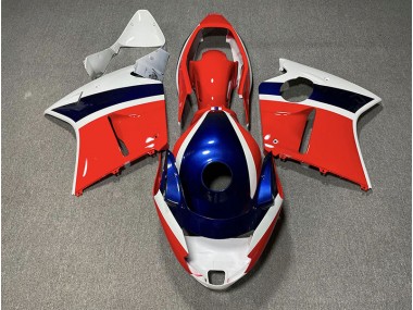 Outlet 1996-2007 Honda CBR1100XX Motorcycle Fairings - Blue Red and White