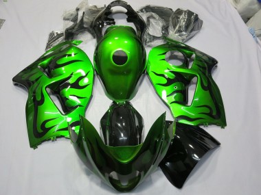 Outlet 1997-2007 Suzuki GSXR 1300 Motorcycle Fairings - Gloss Green