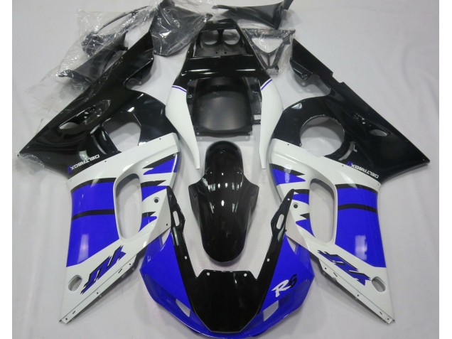 Outlet 1998-2002 Yamaha R6 Motorcycle Fairings - Gloss Blue and Black Outlet 1998-2002 Yamaha R6 Motorcycle Fairings - Gloss Blue and Black