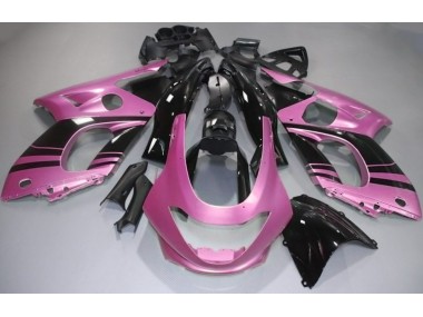 Outlet 1998-2007 Yamaha YZF600 Motorcycle Fairings - Rose Pink & Black