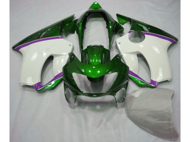 Outlet 1999-2000 Honda CBR600 F4 Motorcycle Fairings - Lizard Green and Purple