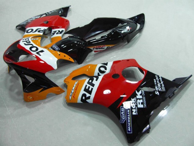 Outlet 1999-2000 Honda CBR600 F4 Motorcycle Fairings - Repsol Style