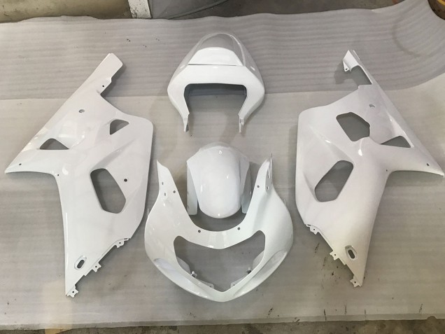 Outlet 2001-2003 Suzuki GSXR 600-750 Motorcycle Fairings - White RS Outlet 2001-2003 Suzuki GSXR 600-750 Motorcycle Fairings - White RS