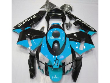 Outlet 2003-2004 Honda CBR600RR Motorcycle Fairings - Light Blue Power