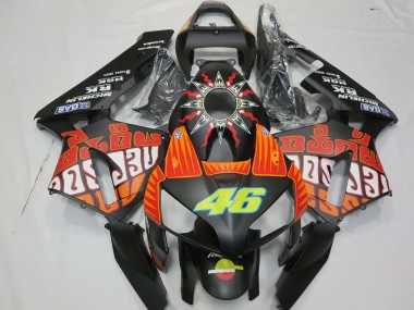 Outlet 2003-2004 Honda CBR600RR Motorcycle Fairings - Matte Rossi Design
