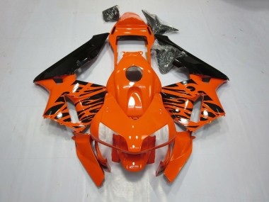 Outlet 2003-2004 Honda CBR600RR Motorcycle Fairings - Tribal Orange