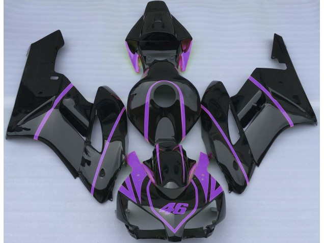 Outlet 2004-2005 Honda CBR1000RR Motorcycle Fairings - Gloss Black & Purple Outlet 2004-2005 Honda CBR1000RR Motorcycle Fairings - Gloss Black & Purple