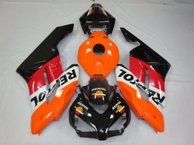 Outlet 2004-2005 Honda CBR1000RR Motorcycle Fairings - Vibrant Repsol