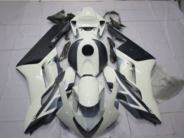 Outlet 2004-2005 Honda CBR1000RR Motorcycle Fairings - White and Silver