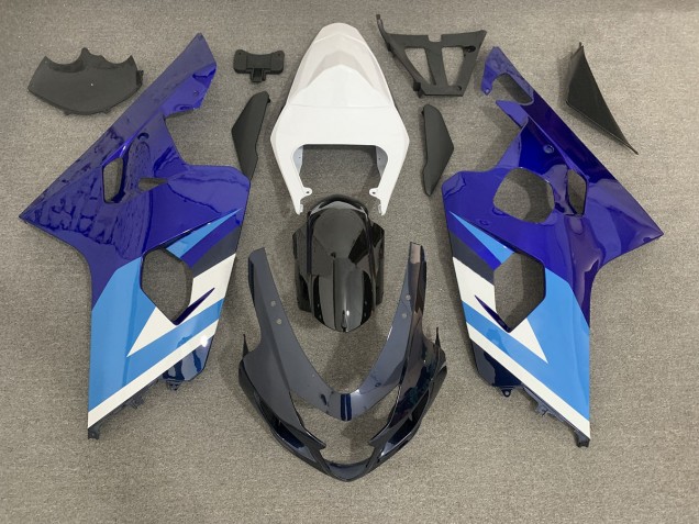 Outlet 2004-2005 Suzuki GSXR 600-750 Motorcycle Fairings - Blues