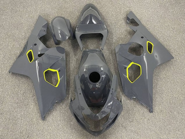 Outlet 2004-2005 Suzuki GSXR 600-750 Motorcycle Fairings - Custom Neon and Nardo Outlet 2004-2005 Suzuki GSXR 600-750 Motorcycle Fairings - Custom Neon and Nardo