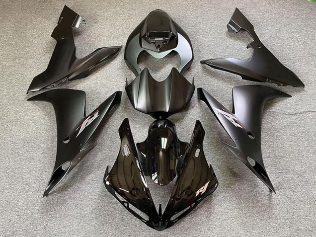 Outlet 2004-2006 Yamaha R1 Motorcycle Fairings - Matte Black Style Outlet 2004-2006 Yamaha R1 Motorcycle Fairings - Matte Black Style