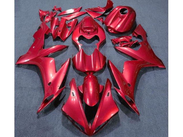 Outlet 2004-2006 Yamaha R1 Motorcycle Fairings - Solid Red Outlet 2004-2006 Yamaha R1 Motorcycle Fairings - Solid Red