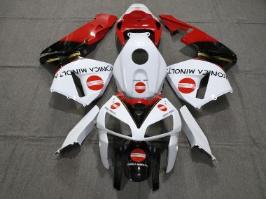 Outlet 2005-2006 Honda CBR600RR Motorcycle Fairings - Red KM