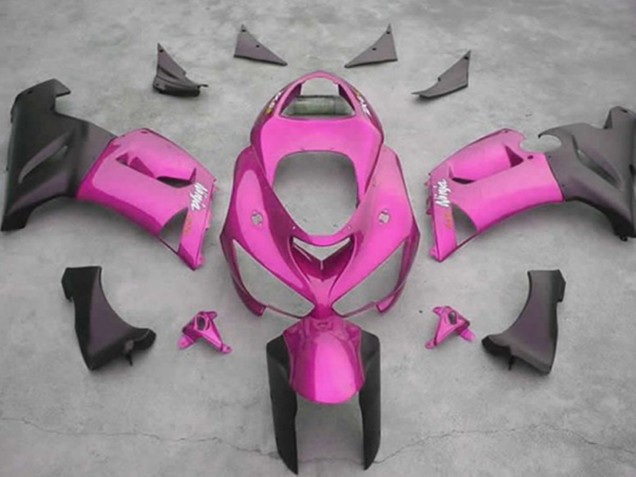 Outlet 2005-2006 Kawasaki ZX6R Motorcycle Fairings - Pink Outlet 2005-2006 Kawasaki ZX6R Motorcycle Fairings - Pink