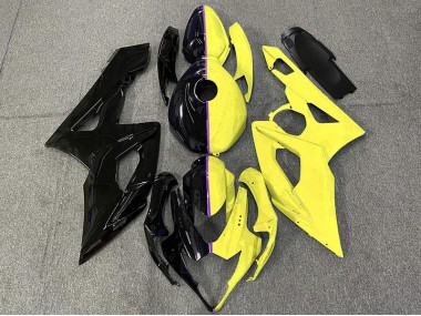 Outlet 2005-2006 Suzuki GSXR 1000 Motorcycle Fairings - Black and Yellow
