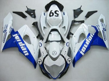 Outlet 2005-2006 Suzuki GSXR 1000 Motorcycle Fairings - Blue Jordan