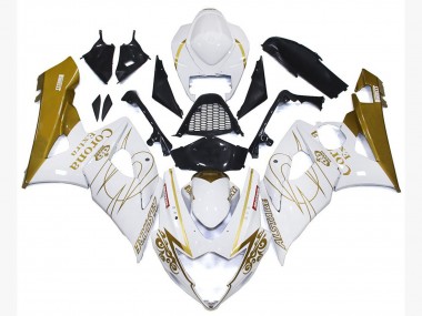 Outlet 2005-2006 Suzuki GSXR 1000 Motorcycle Fairings - Gold Gloss Corona Custom