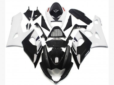 Outlet 2005-2006 Suzuki GSXR 1000 Motorcycle Fairings - Vibrant Gloss Blue and Matte Black