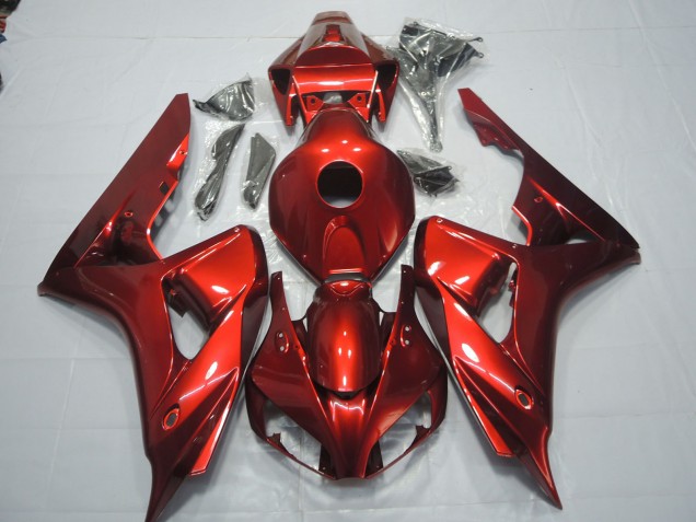 Outlet 2006-2007 Honda CBR1000RR Motorcycle Fairings - Deep Red Outlet 2006-2007 Honda CBR1000RR Motorcycle Fairings - Deep Red