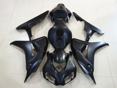 Outlet 2006-2007 Honda CBR1000RR Motorcycle Fairings - Plain Matte Black