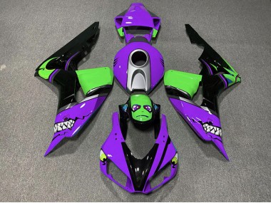 Outlet 2006-2007 Honda CBR1000RR Motorcycle Fairings - Purple Shark