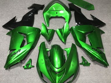 Outlet 2006-2007 Kawasaki ZX10R Motorcycle Fairings - Reptile Green