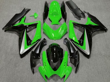 Outlet 2006-2007 Suzuki GSXR 600-750 Motorcycle Fairings - Green OEM Style