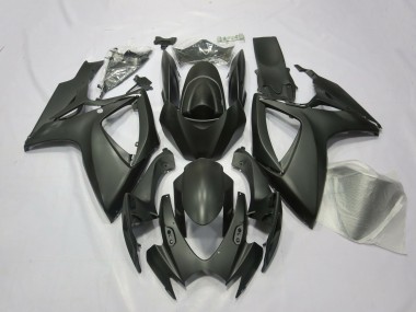 Outlet 2006-2007 Suzuki GSXR 600-750 Motorcycle Fairings - Red and Matte