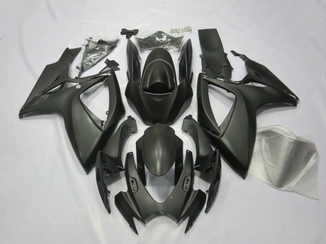 Outlet 2006-2007 Suzuki GSXR 600-750 Motorcycle Fairings - Red and Matte Outlet 2006-2007 Suzuki GSXR 600-750 Motorcycle Fairings - Red and Matte