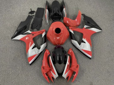Outlet 2006-2007 Suzuki GSXR 600-750 Motorcycle Fairings - Red Design