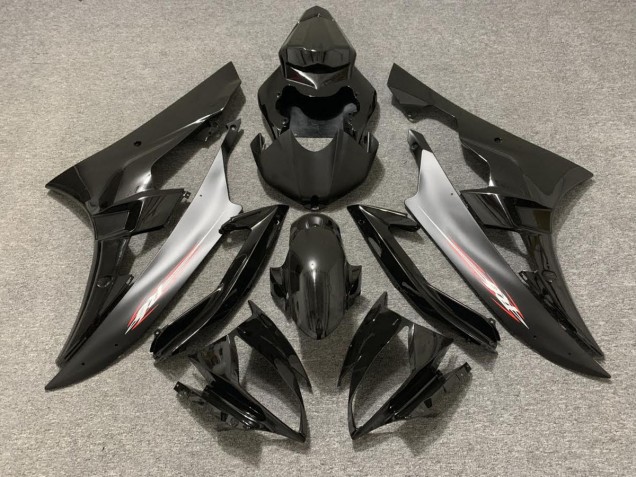 Outlet 2006-2007 Yamaha R6 Motorcycle Fairings - Black Matte Red Pin Outlet 2006-2007 Yamaha R6 Motorcycle Fairings - Black Matte Red Pin