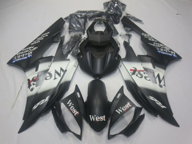Outlet 2006-2007 Yamaha R6 Motorcycle Fairings - Matte West