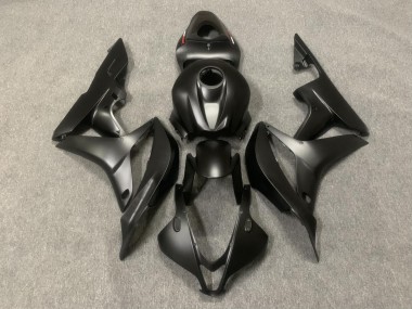 Outlet 2007-2008 Honda CBR600RR Motorcycle Fairings - Matte Black & Logos