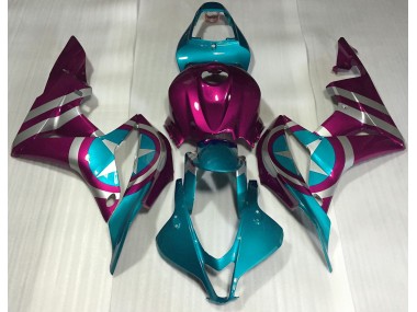 Outlet 2007-2008 Honda CBR600RR Motorcycle Fairings - Pink Captain America