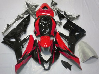 Outlet 2007-2008 Honda CBR600RR Motorcycle Fairings - Red and Black OEM Design