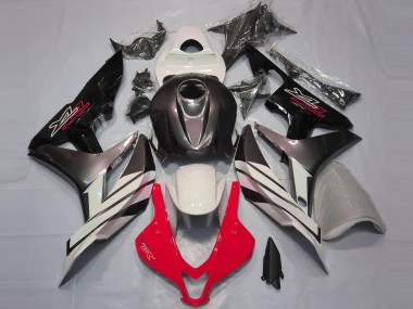 Outlet 2007-2008 Honda CBR600RR Motorcycle Fairings - Red White and Gray