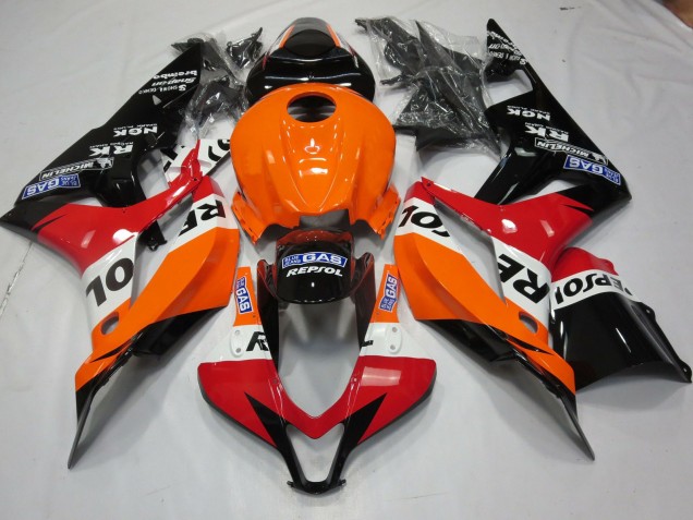 Outlet 2007-2008 Honda CBR600RR Motorcycle Fairings - Repsol Style