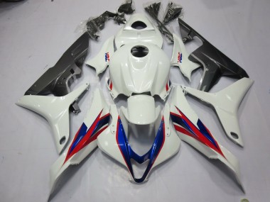 Outlet 2007-2008 Honda CBR600RR Motorcycle Fairings - White HRC