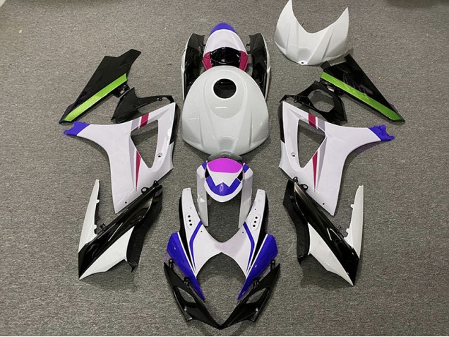 Outlet 2007-2008 Suzuki GSXR 1000 Motorcycle Fairings - Race Colors 2