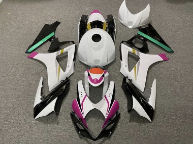 Outlet 2007-2008 Suzuki GSXR 1000 Motorcycle Fairings - Race Colors 3