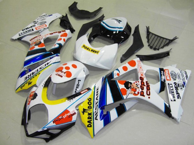 Outlet 2007-2008 Suzuki GSXR 1000 Motorcycle Fairings - Spots Outlet 2007-2008 Suzuki GSXR 1000 Motorcycle Fairings - Spots