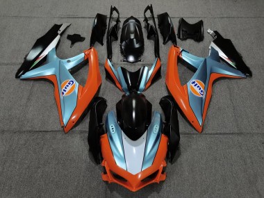 Outlet 2008-2010 Suzuki GSXR 600-750 Motorcycle Fairings - Matte Gulf