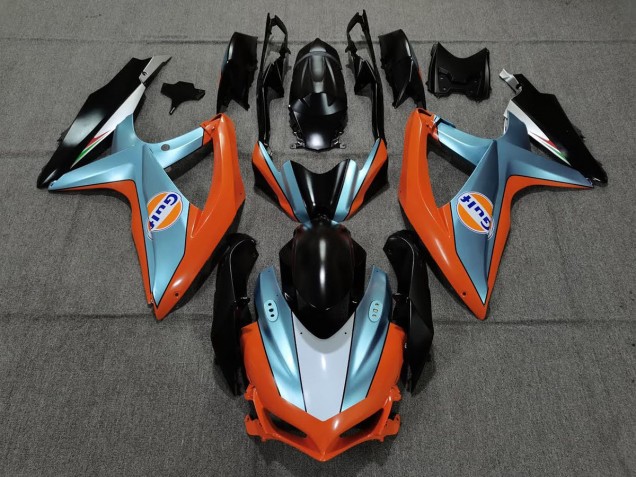 Outlet 2008-2010 Suzuki GSXR 600-750 Motorcycle Fairings - Matte Gulf Outlet 2008-2010 Suzuki GSXR 600-750 Motorcycle Fairings - Matte Gulf