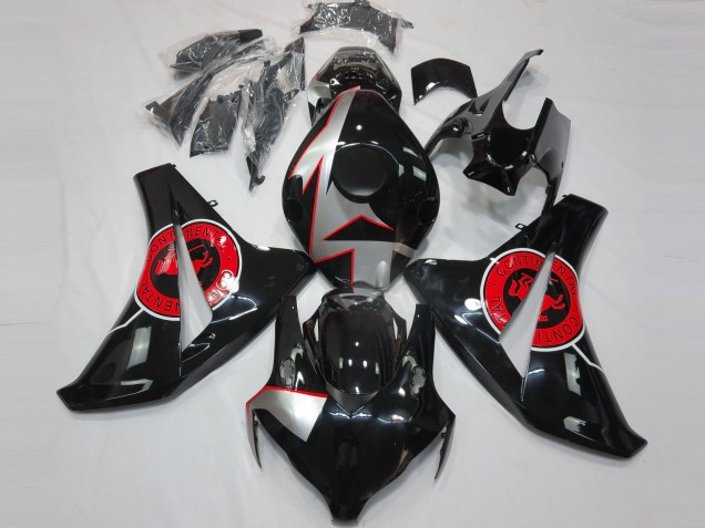 Outlet 2008-2011 Honda CBR1000RR Motorcycle Fairings - Gloss Black & Red Outlet 2008-2011 Honda CBR1000RR Motorcycle Fairings - Gloss Black & Red
