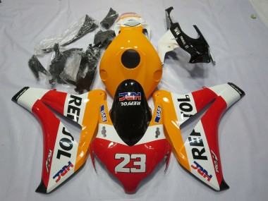 Outlet 2008-2011 Honda CBR1000RR Motorcycle Fairings - Off Orange Repsol