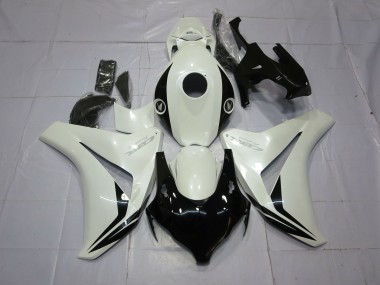 Outlet 2008-2011 Honda CBR1000RR Motorcycle Fairings - Pearl White and Black