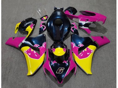 Outlet 2008-2011 Honda CBR1000RR Motorcycle Fairings - Pink Bull