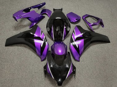 Outlet 2008-2011 Honda CBR1000RR Motorcycle Fairings - Purple and Black
